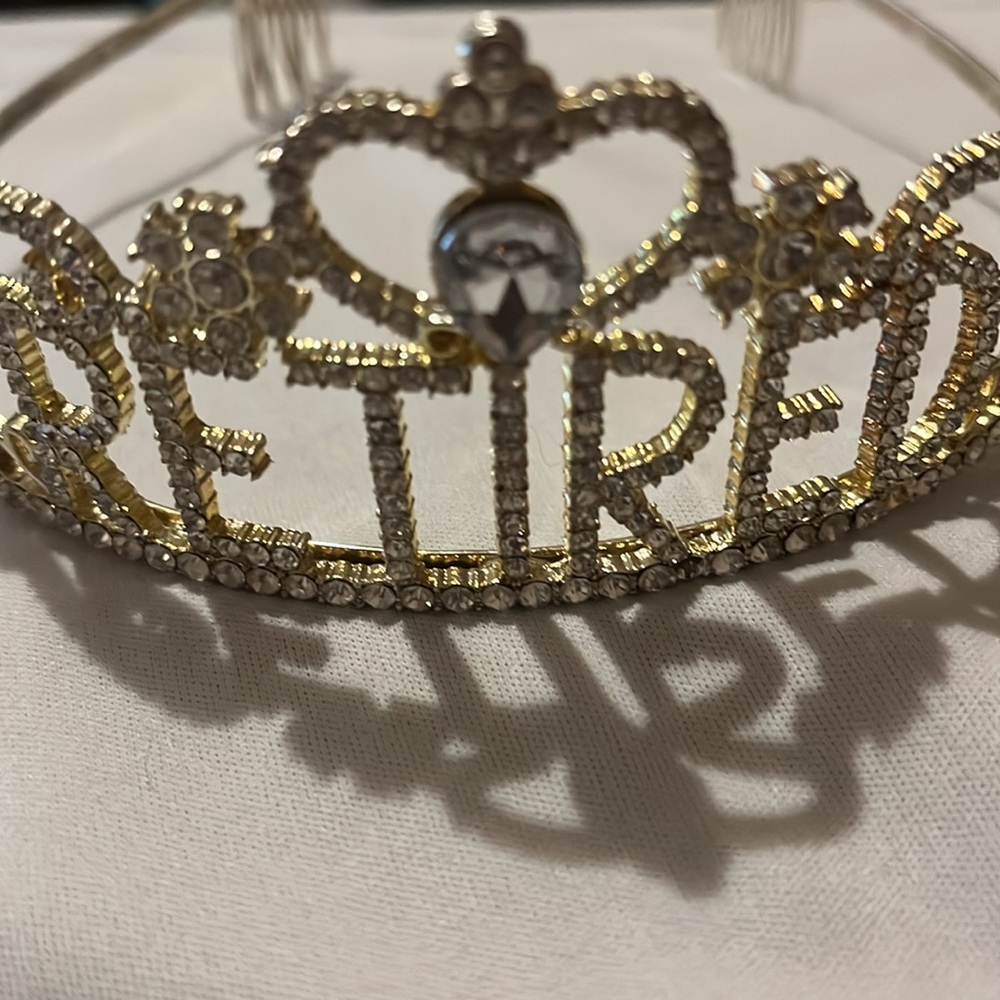 Gold Retired Tiara - Picture 12 of 16